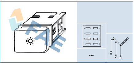 Lichtschakelaar FAE 64880