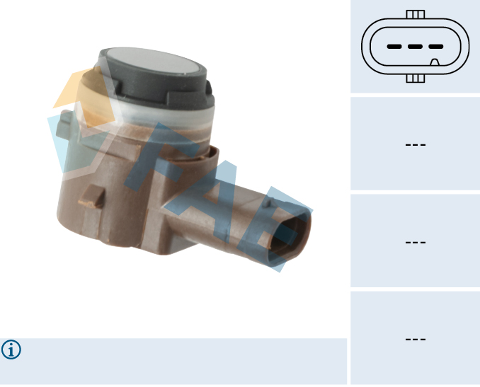 Sensor, park distance control FAE 66092