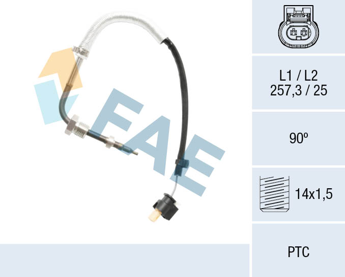Sensor uitlaatgastemperatuur FAE 68031