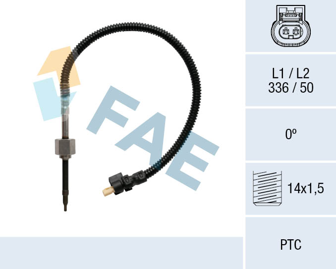 Sensor uitlaatgastemperatuur FAE 68034