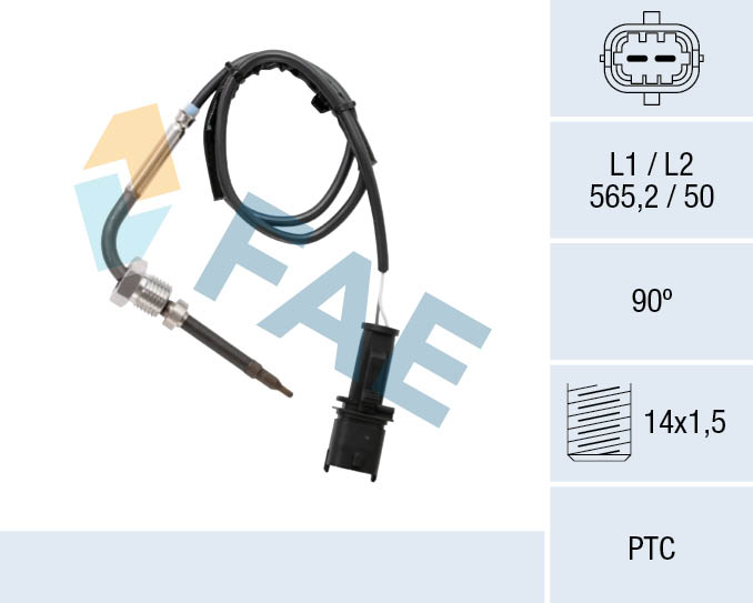 Sensor uitlaatgastemperatuur FAE 68074