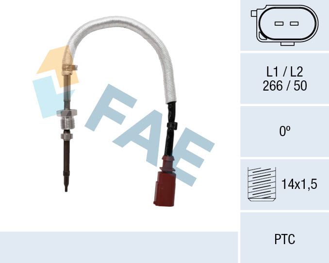 Sensor uitlaatgastemperatuur FAE 68083