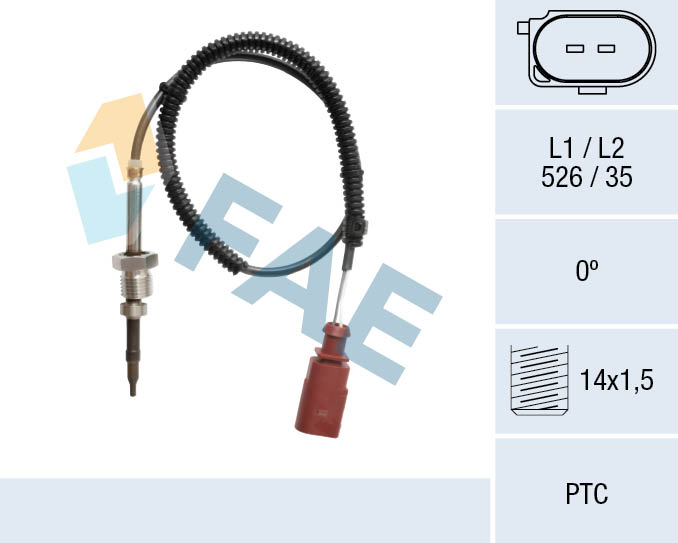 Sensor, uitlaatgastemperatuur FAE 68106