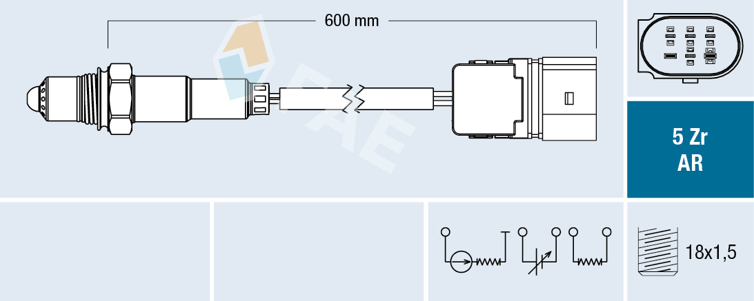 Lambda-sonde FAE 75013