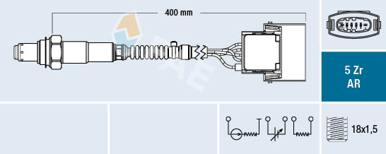 Lambda-sonde FAE 75016