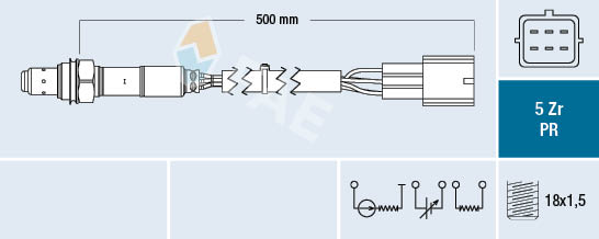 Lambda-sonde FAE 75041