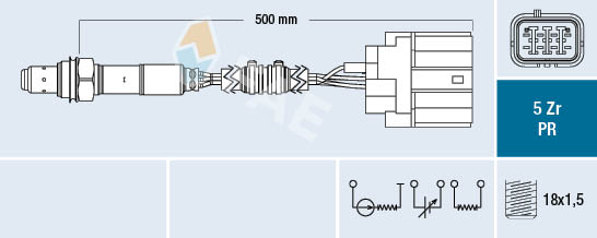 Lambda-sonde FAE 75049