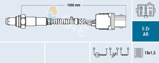 Lambda-sonde FAE 75094