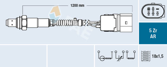 Lambda-sonde FAE 75097