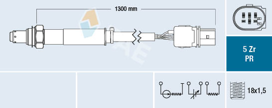 Lambda-sonde FAE 75098