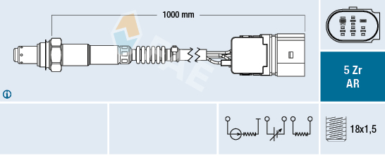 Lambda-sonde FAE 75108