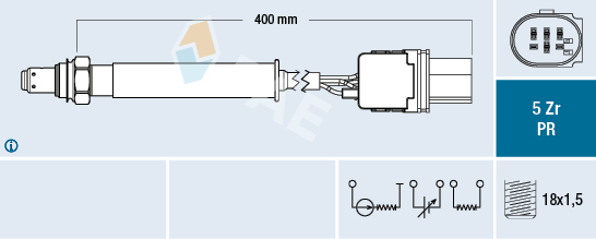 Lambda-sonde FAE 75128