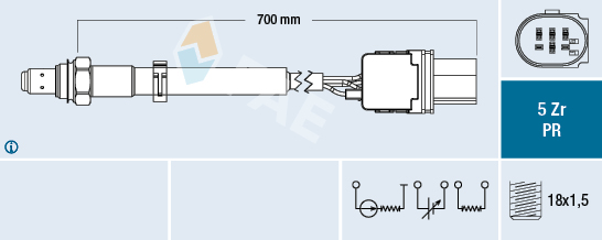 Lambda-sonde FAE 75130