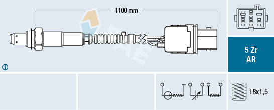 Lambda-sonde FAE 75140