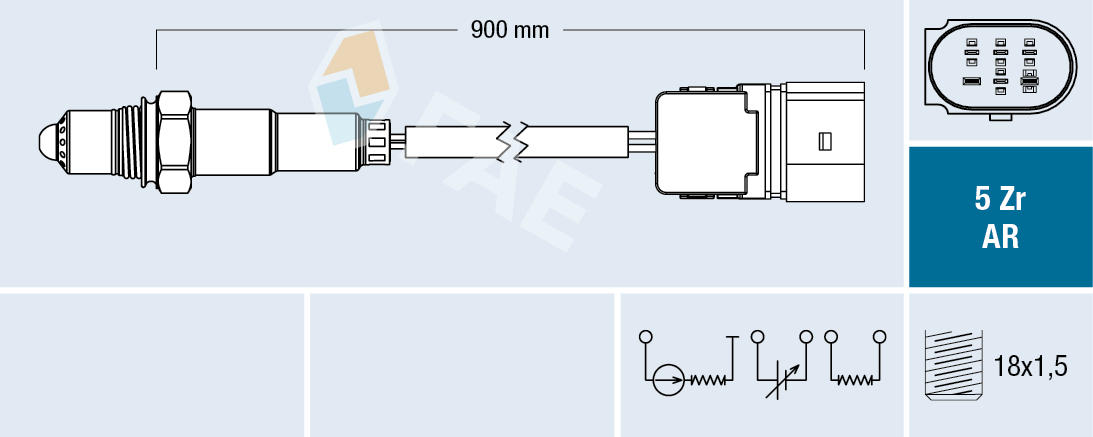Lambda-sonde FAE 75359