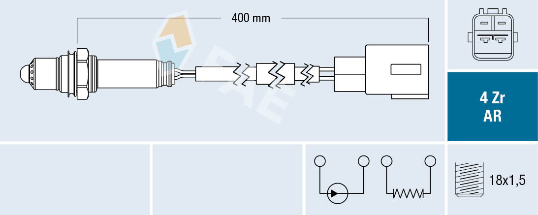 Lambda-sonde FAE 75617