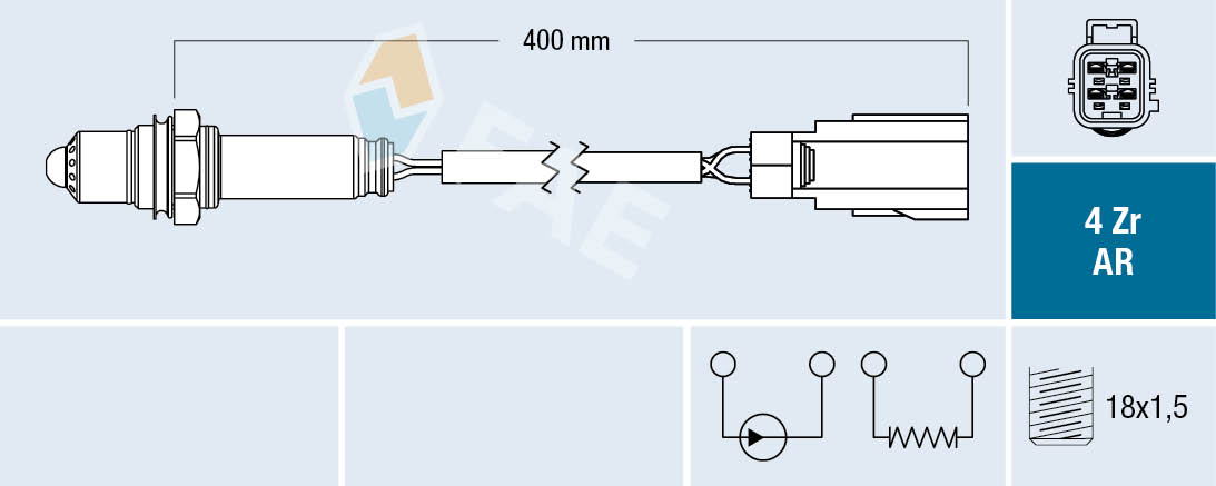 Lambda-sonde FAE 75630