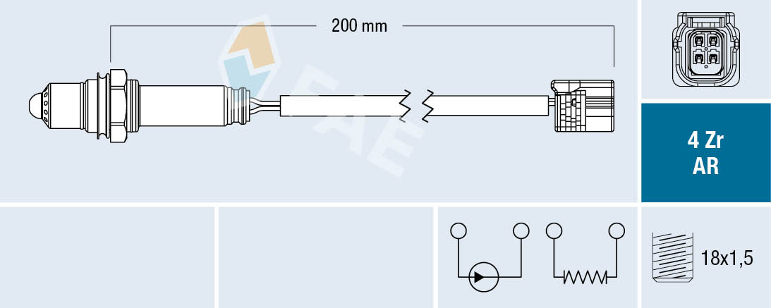 Lambda-sonde FAE 75632