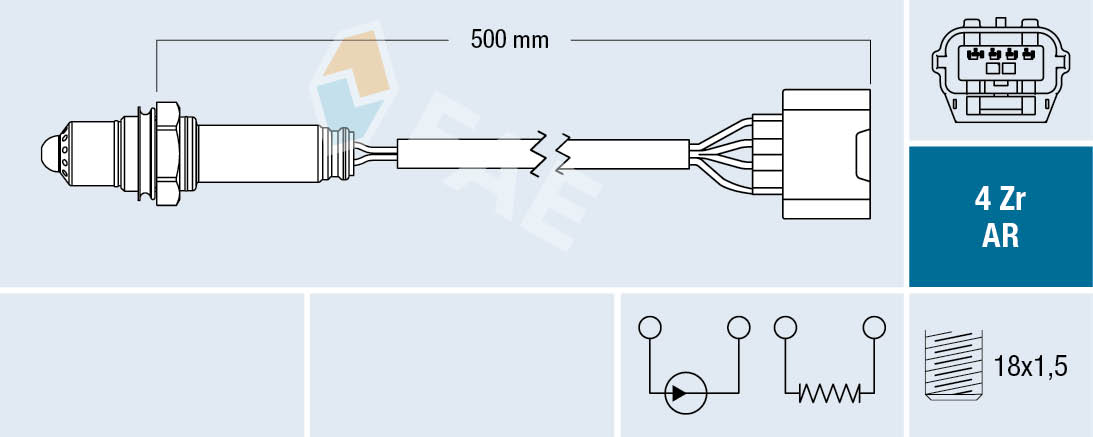 Lambda-sonde FAE 75633