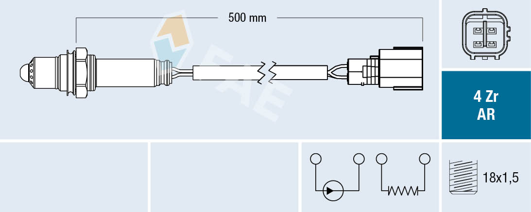 Lambda-sonde FAE 75645