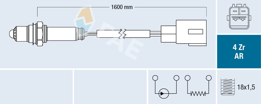 Lambda-sonde FAE 75651