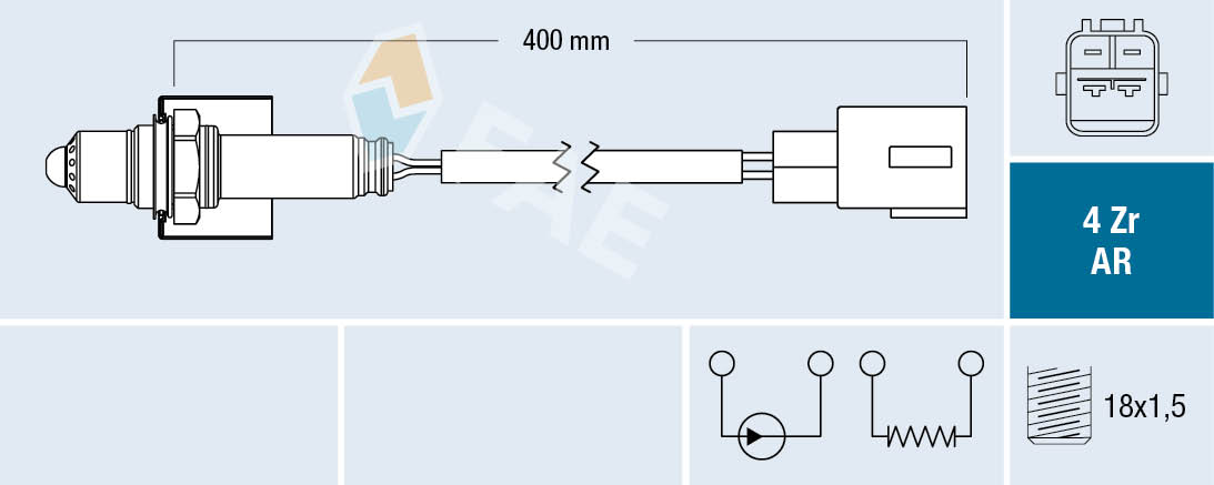 Lambda-sonde FAE 75654