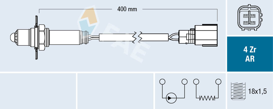 Lambda-sonde FAE 75662