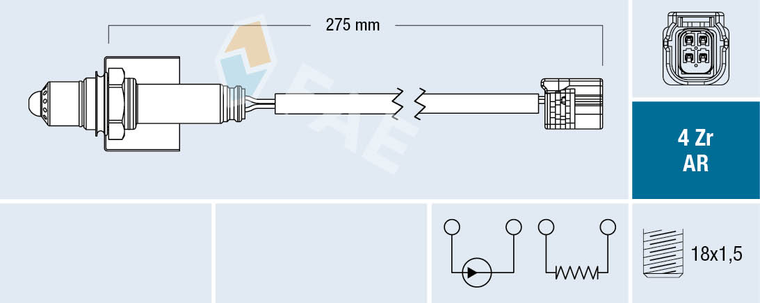 Lambda-sonde FAE 75674