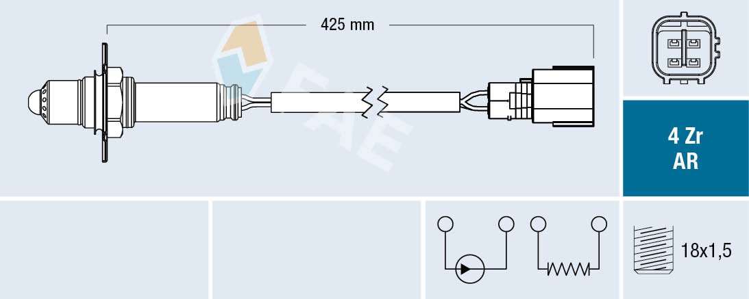 Lambda-sonde FAE 75679