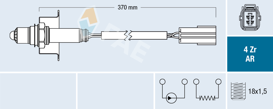 Lambda-sonde FAE 75681
