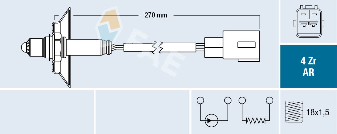 Lambda-sonde FAE 75686