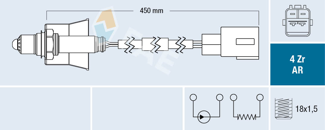 Lambda-sonde FAE 75688