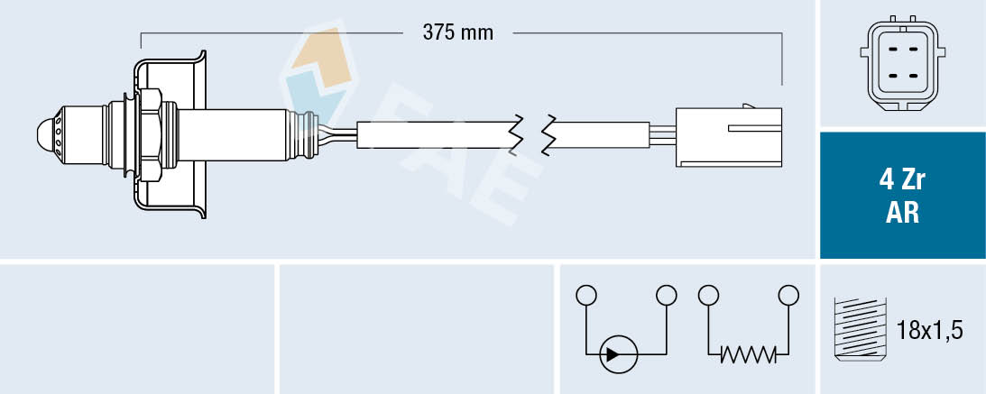 Lambda-sonde FAE 75690