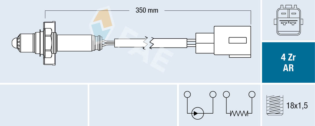 Lambda-sonde FAE 75707