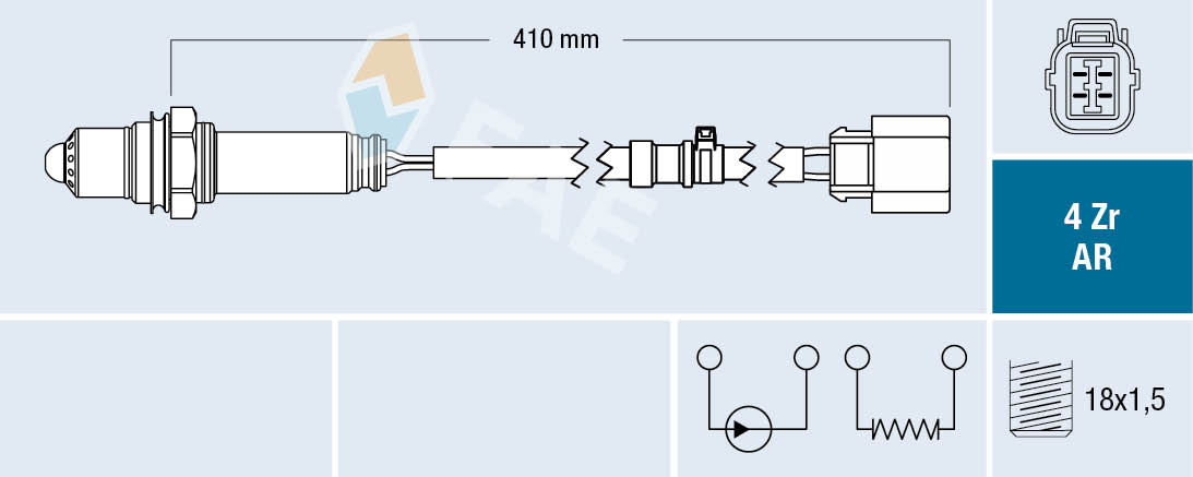 Lambda-sonde FAE 75711