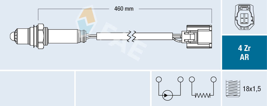 Lambda-sonde FAE 75712