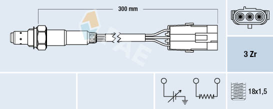 Lambda-sonde FAE 77113