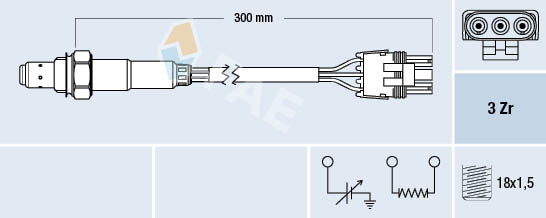 Lambda-sonde FAE 77116