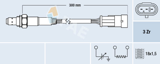 Lambda-sonde FAE 77121