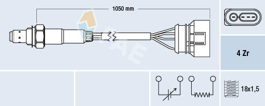 Lambda-sonde FAE 77134