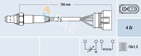 Lambda-sonde FAE 77135