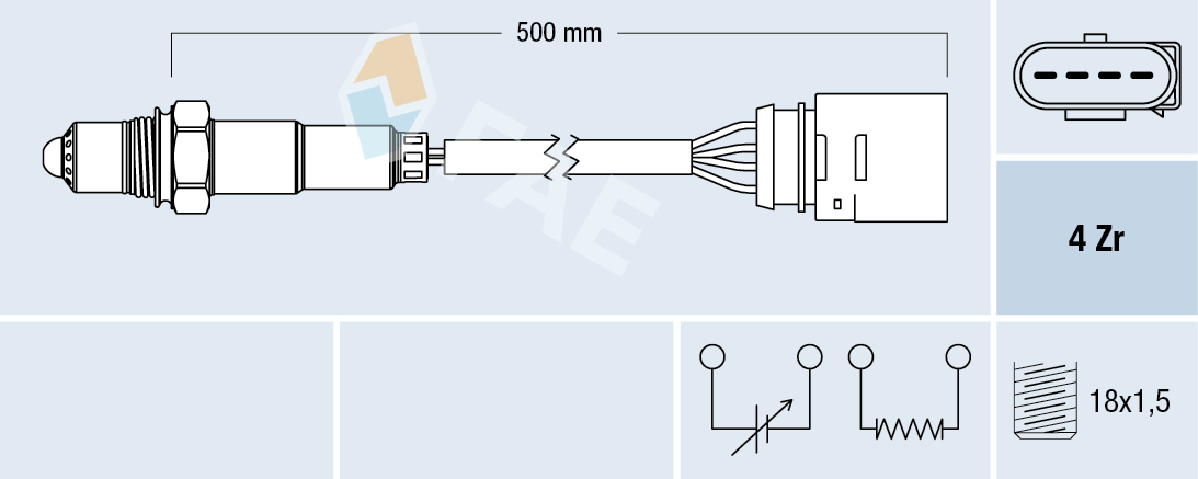 Lambda-sonde FAE 77138