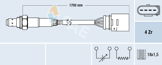 Lambda-sonde FAE 77147