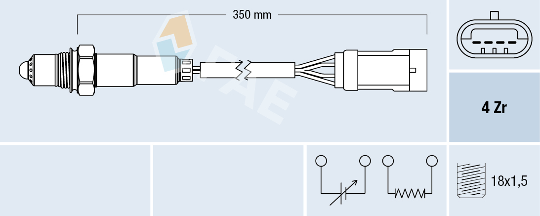 Lambda-sonde FAE 77152