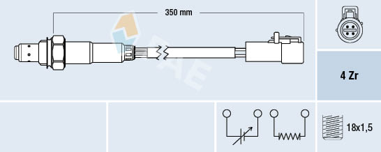 Lambda-sonde FAE 77170