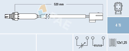 Lambda-sonde FAE 77180