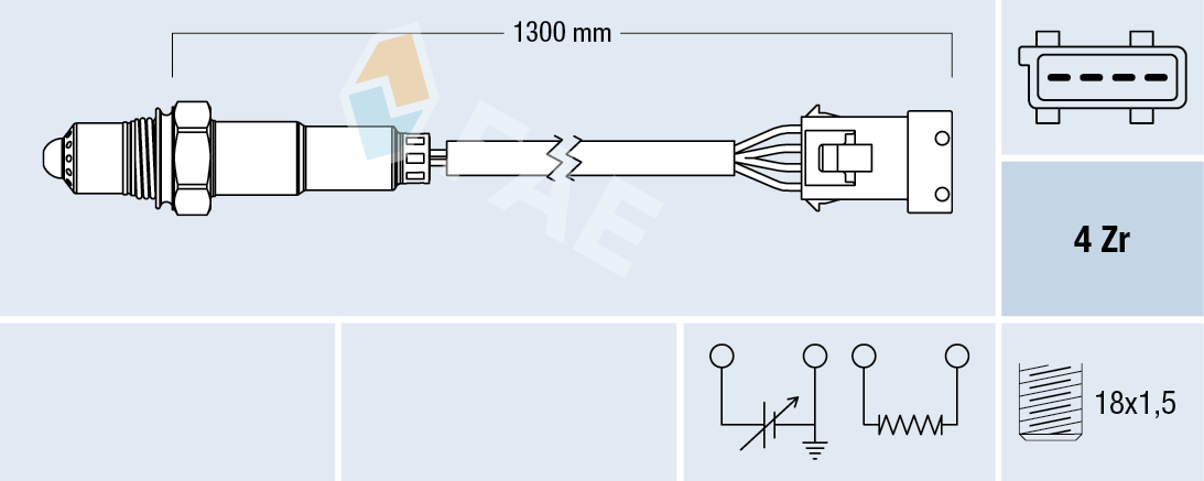 Lambda-sonde FAE 77210