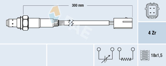 Lambda-sonde FAE 77215