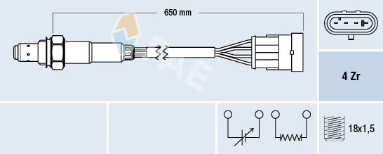 Lambda-sonde FAE 77219