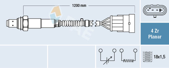 Lambda-sonde FAE 77226